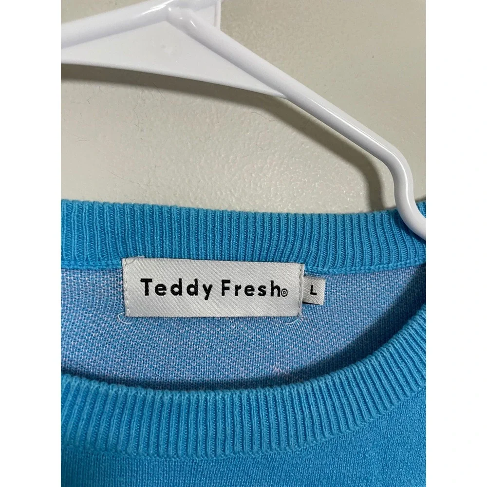 Teddy Fresh Two Teds Are Better Than One Sweater Size Large Quirky Novelty